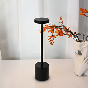 Draadloze Oplaadbare Retro Tafellamp – LED Touch Dimbare Verlichting voor Huis & Terras