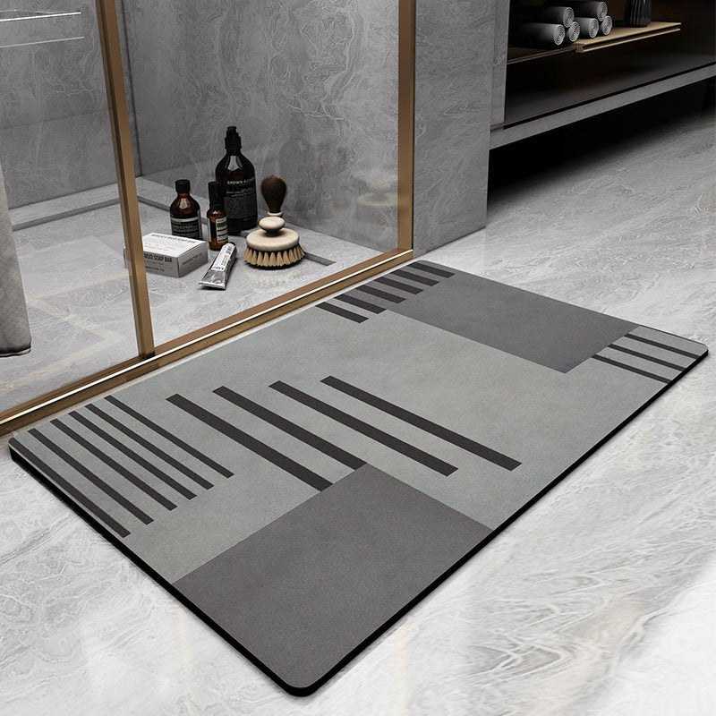 DryWave Sneldrogende Badmat | Antislip & Pluche Comfort voor Badkamers