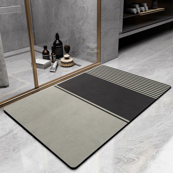 DryWave Sneldrogende Badmat | Antislip & Pluche Comfort voor Badkamers