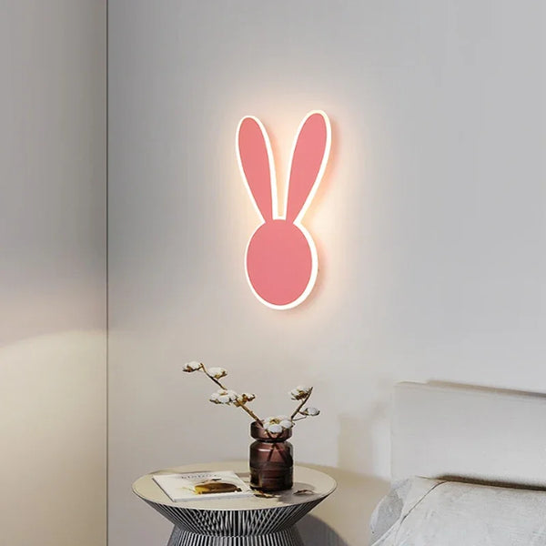 Dierenvormige LED Wandlamp voor Kinderkamer  Speelruimte  Leuk Nachtlampje voor Gezellige Woondecoratie