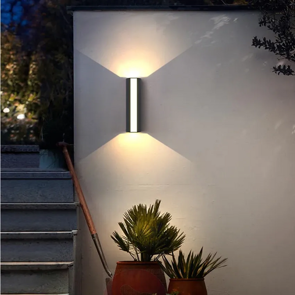 (2-Pack) Ultrabright LED Buitenmuur Lamp – Waterdicht & Energiezuinig