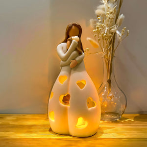 Hartvormige LED Tafellamp – Romantisch Warm Wit Sfeerverlichting voor Woondecoratie