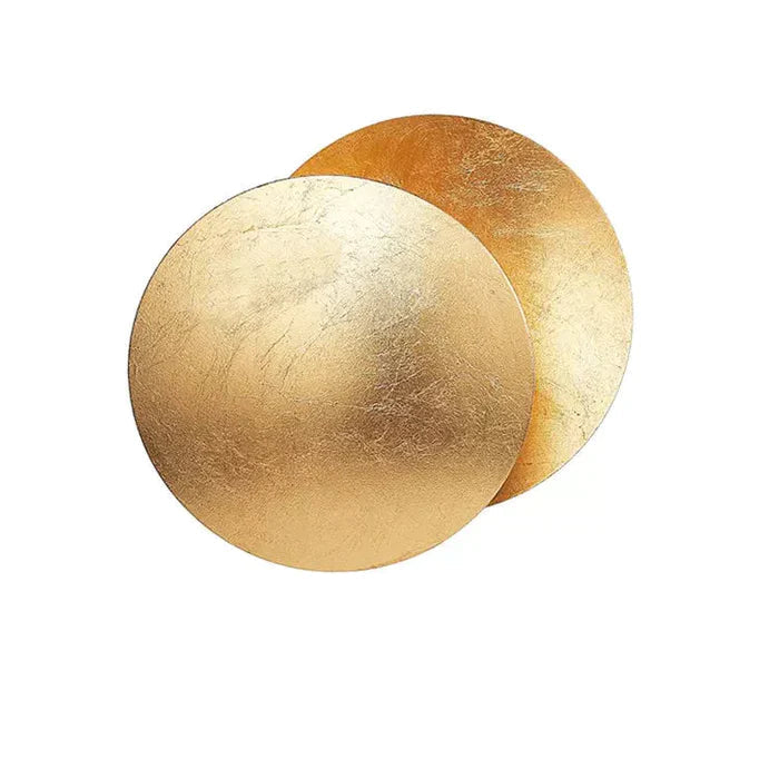Eclips Wandlamp | Draaibare Gouden Schijven LED Wandlamp voor Woonkamer & Slaapkamer