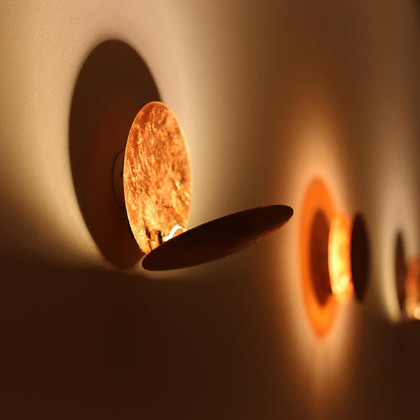 LED Wandleuchte Geïnspireerd door Eclips – Moderne Gouden Wandlamp  SEO Beschrijving (≈230 woorden):