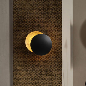 LED Wandleuchte Geïnspireerd door Eclips – Moderne Gouden Wandlamp  SEO Beschrijving (≈230 woorden):