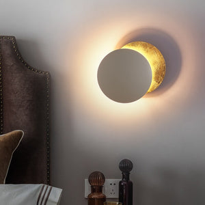 LED Wandleuchte Geïnspireerd door Eclips – Moderne Gouden Wandlamp  SEO Beschrijving (≈230 woorden):