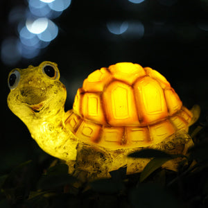 Zonne energie Dieren LED Tuinlampen  Speelse Buitenverlichting voor Paden & Terrassen