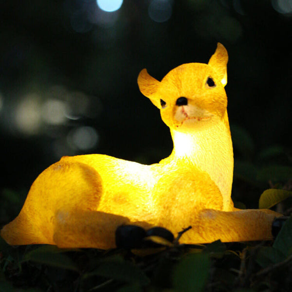 Zonne energie Dieren LED Tuinlampen  Speelse Buitenverlichting voor Paden & Terrassen