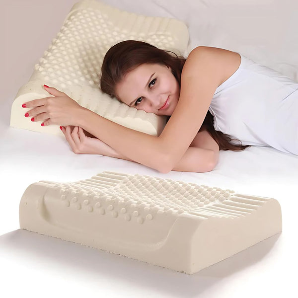EcoNeck Comfort Orthopedisch Nekkussen – Natuurrubber Ondersteuning voor Beter Slapen