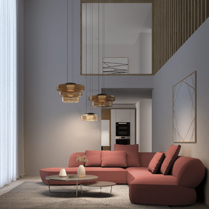 Elegante Bauhaus Glas LED Hanglamp  Moderne Hanglamp voor Interieur