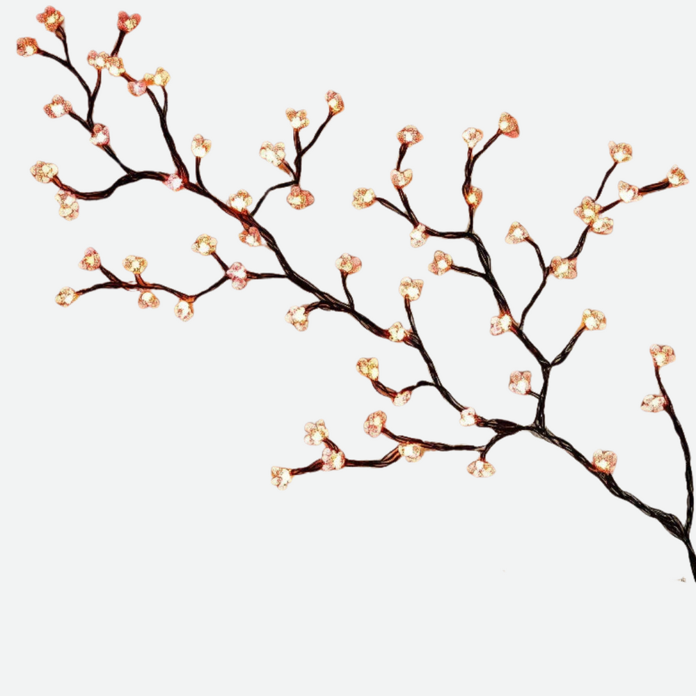 Elegante Hangende Bloemen Wandlamp  Decoratieve LED Verlichting voor Slaapkamer & Woonkamer