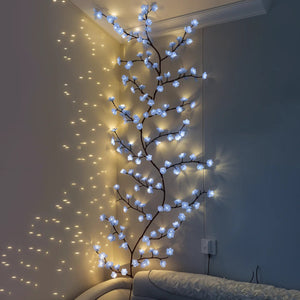 Elegante Hangende Bloemen Wandlamp  Decoratieve LED Verlichting voor Slaapkamer & Woonkamer