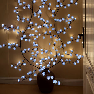 Elegante Hangende Bloemen Wandlamp  Decoratieve LED Verlichting voor Slaapkamer & Woonkamer