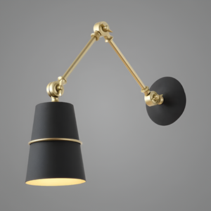 Elegante Verstelbare LED Wandlamp met Lange Zwenkarm voor Moderne Interieurs