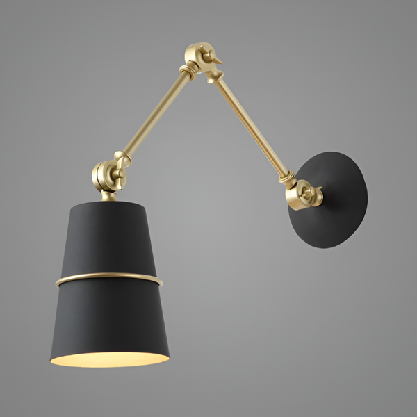 Elegante Verstelbare LED Wandlamp met Lange Zwenkarm voor Moderne Interieurs