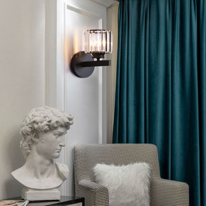 Elegant Kristallen Wandlamp van IJzer  Moderne Wandverlichting voor Woonkamer & Hal
