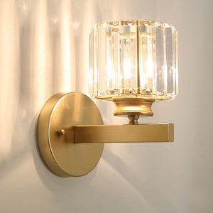 Elegant Kristallen Wandlamp van IJzer  Moderne Wandverlichting voor Woonkamer & Hal