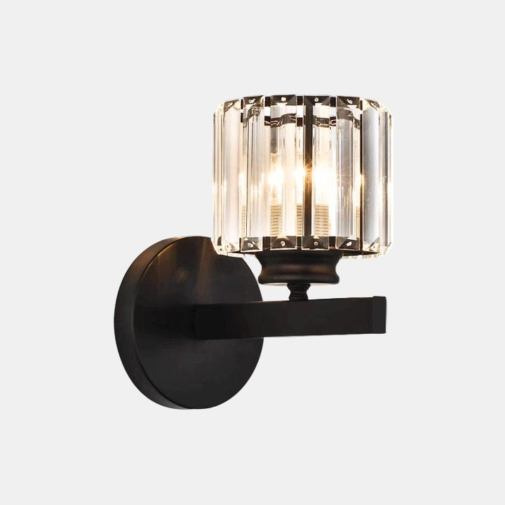 Elegant Kristallen Wandlamp van IJzer  Moderne Wandverlichting voor Woonkamer & Hal