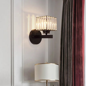 Elegant Kristallen Wandlamp van IJzer  Moderne Wandverlichting voor Woonkamer & Hal