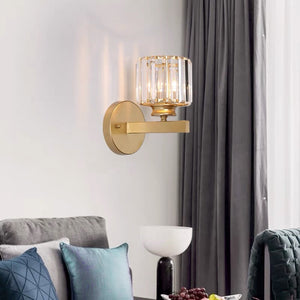 Elegant Kristallen Wandlamp van IJzer  Moderne Wandverlichting voor Woonkamer & Hal