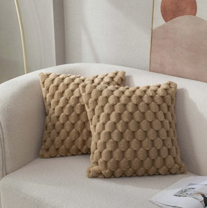 Elegante Kussen met Zachte Textuur  Decoratief Sierkussen voor Woonkamer & Slaapkamer