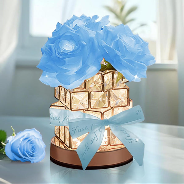 Elegante Rozen Tafellamp met Dimbaar Licht voor Romantische Woondecoratie