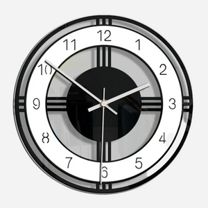 Elegant Minimalistisch Wandklok voor Moderne Woondecoratie  Stil Quartz Uurwerk