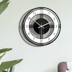 Elegant Minimalistisch Wandklok voor Moderne Woondecoratie  Stil Quartz Uurwerk