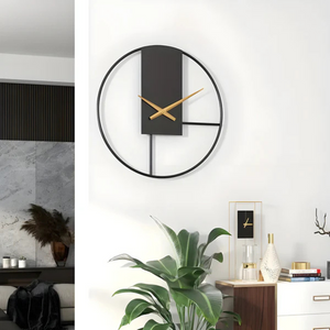 Elegant Stil Wandklok  Modern Minimalistisch Woondecoratie voor Woonkamer & Kantoor