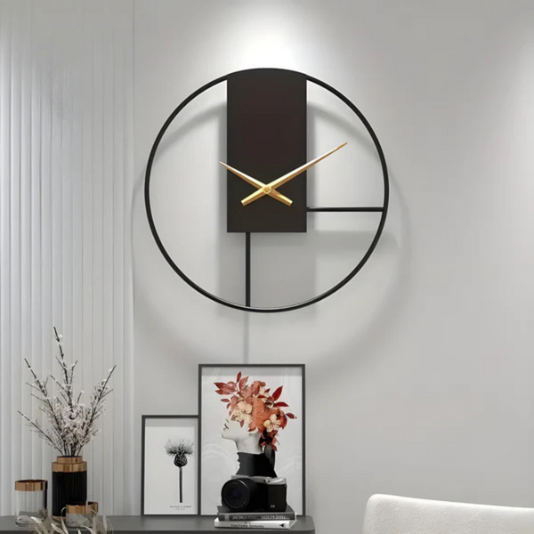 Elegant Stil Wandklok  Modern Minimalistisch Woondecoratie voor Woonkamer & Kantoor