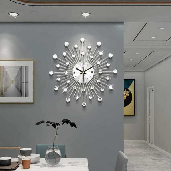 Elegant Modern Wandklok  Stil & Minimalistisch voor Woondecoratie