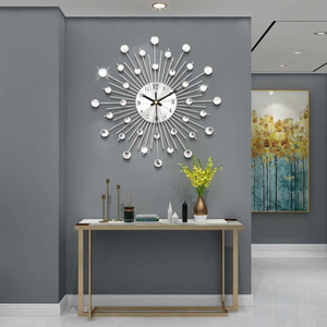 Elegant Modern Wandklok  Stil & Minimalistisch voor Woondecoratie