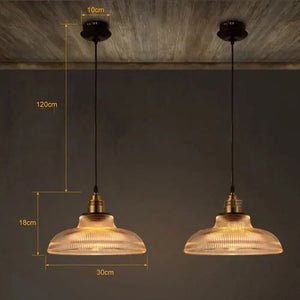Elegante Hanglamp van Glas met Verstelbare Kabel – Moderne Binnenhanglamp