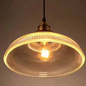 Elegante Hanglamp van Glas met Verstelbare Kabel – Moderne Binnenhanglamp