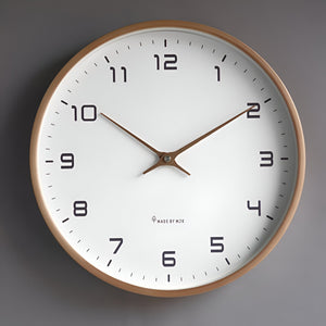 Wandklok Modern Minimalistisch – Stille Quartz Klok Ø30 cm