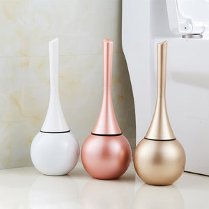 Designer Toiletborstel Zwart – Modern & Hygiënisch Badkameraccessoire