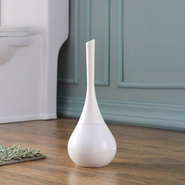 Designer Toiletborstel Zwart – Modern & Hygiënisch Badkameraccessoire