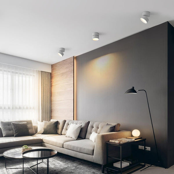 Favilla Verstelbare LED Plafondlamp – Modern Aluminium Design voor Flexibele Verlichting Thuis