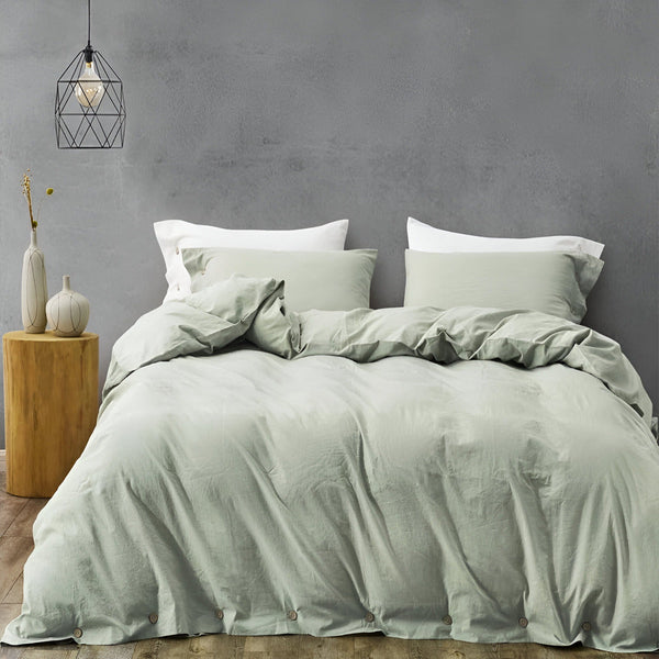 Premium Katoenen Beddengoed Set 135x200 cm met Kussenslopen – Zacht, Ademend & Stijlvol