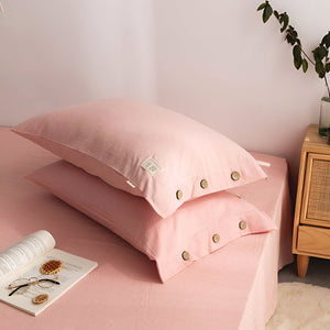 Premium Katoenen Beddengoed Set 135x200 cm met Kussenslopen – Zacht, Ademend & Stijlvol