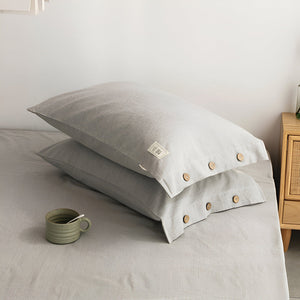 Premium Katoenen Beddengoed Set 135x200 cm met Kussenslopen – Zacht, Ademend & Stijlvol