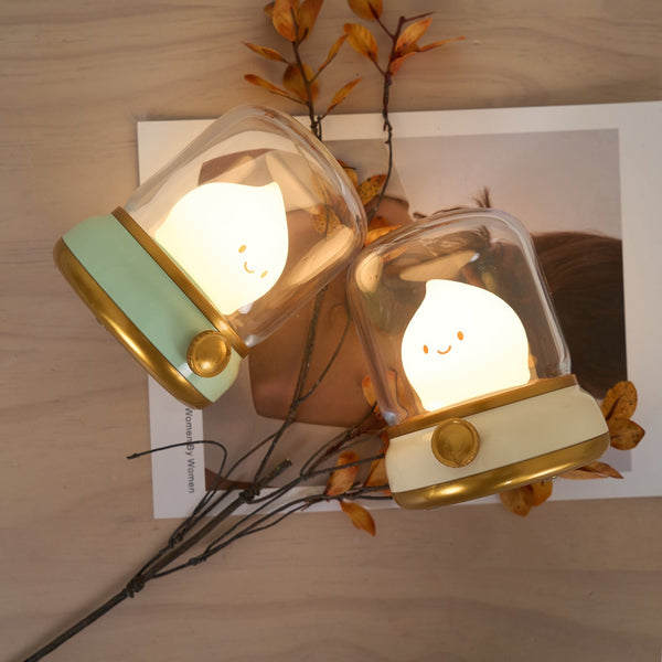 Mini LED Nachtlampje met Vlam-effect – USB Oplaadbare Gezellige Tafellamp voor Slaapkamer & Woonkamer