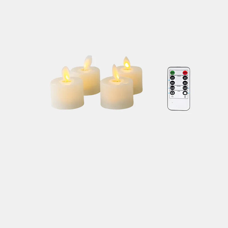 Flammelose LED Theelichtjes  Veilige Decoratieve Verlichting voor Gezellige Sfeer