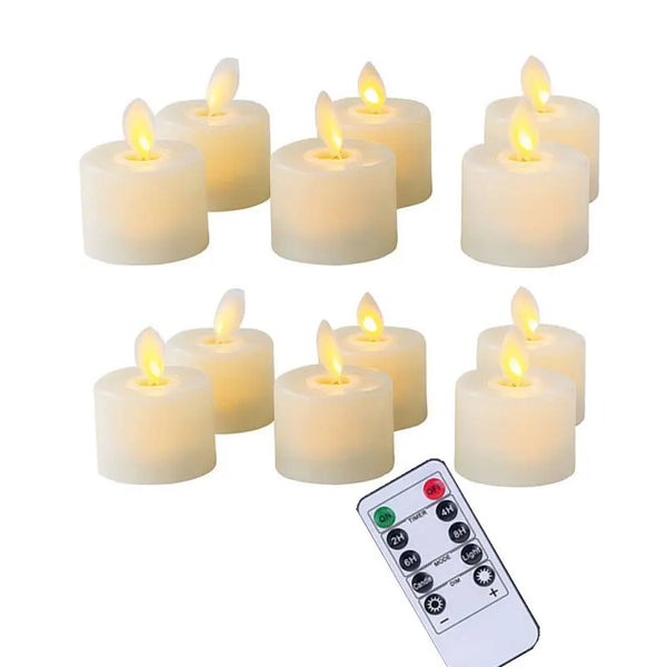 Flammelose LED Theelichtjes  Veilige Decoratieve Verlichting voor Gezellige Sfeer