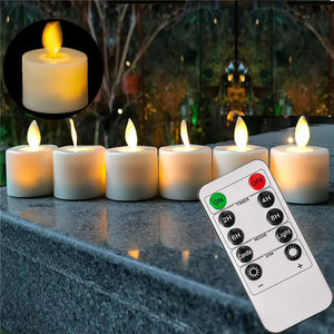 Flammelose LED Theelichtjes  Veilige Decoratieve Verlichting voor Gezellige Sfeer