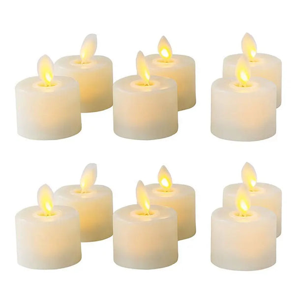 Flammelose LED Theelichtjes  Veilige Decoratieve Verlichting voor Gezellige Sfeer
