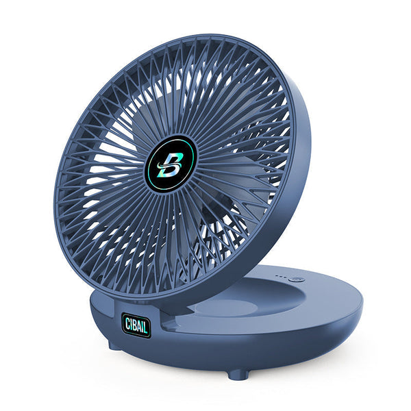 Opvouwbare Draagbare Stille Staande Ventilator – Verstelbare USB Oplaadbare Ventilator voor Thuis & Kantoor