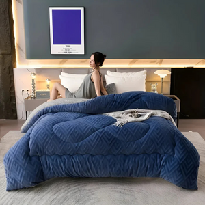 Zachte Fleece Bedsprei – Comfortabel & Stijlvol voor Alle Seizoenen