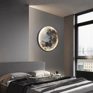 Luniere Moon Wandlamp – Magisch LED Maanlicht voor Woondecoratie