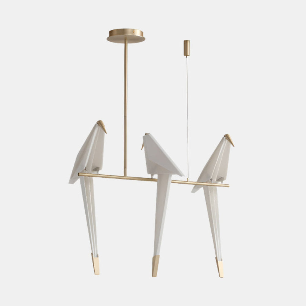 Sculpturale Vogel Inspiratie Plafondlamp  Elegante LED Verlichting voor Woondecoratie